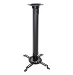 Tooq soporte de techo para proyector - inclinable y giratorio - apto para techos inclinados - peso max 20kg - color