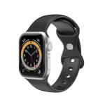 Correa apple watch 42/44/45 sili bk