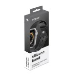 Correa apple watch 42/44/45 sili bk