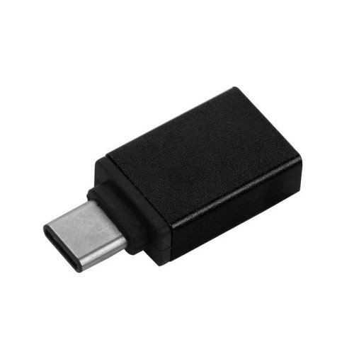 Coolbox adaptador usb-c a usb m/h  3.0  negro