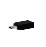 Coolbox adaptador usb-c a usb m/h  3.0  negro