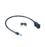 Yale essential security keyed cable lock 10mm