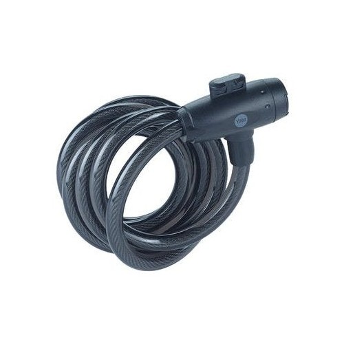 Cable de bicicleta con llave de acero de 12 mm - yck0/12/200/2 negro