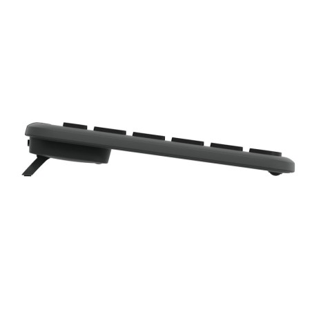 Teclado ingles + ratón logitech mk950 signature slim rf wireless + bluetooth qwerty internacional de ee.uu. grafito