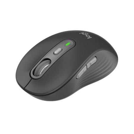 Teclado ingles + ratón logitech mk950 signature slim rf wireless + bluetooth qwerty internacional de ee.uu. grafito