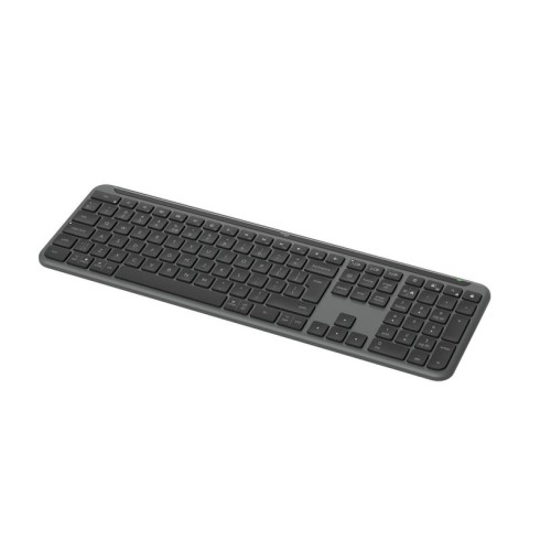 Teclado ingles logitech k950 signature slim teclado rf wireless + bluetooth qwerty ee.uu. grafito