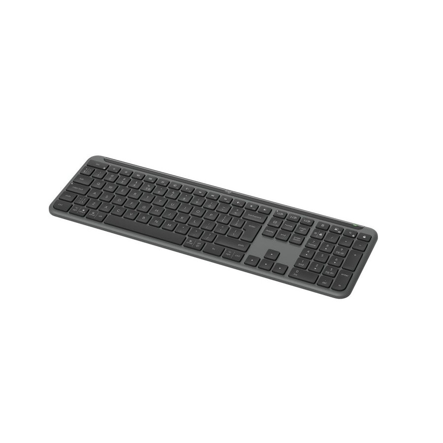 Teclado ingles logitech k950 signature slim teclado rf wireless + bluetooth qwerty ee.uu. grafito
