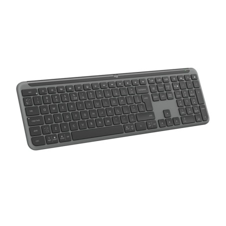 Teclado ingles logitech k950 signature slim teclado rf wireless + bluetooth qwerty ee.uu. grafito