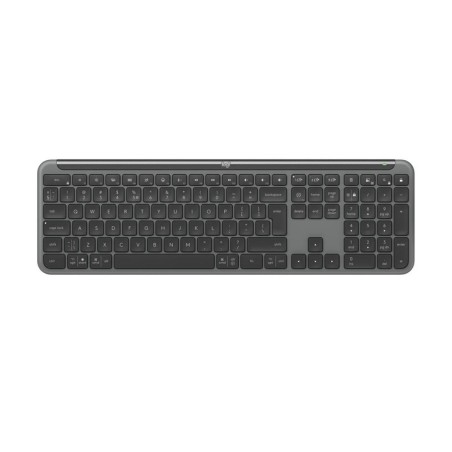 Teclado ingles logitech k950 signature slim teclado rf wireless + bluetooth qwerty ee.uu. grafito