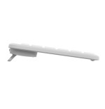 Teclado ingles logitech k950 signature slim teclado rf wireless + bluetooth qwerty ee.uu. blanco