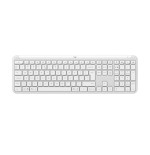 Teclado ingles logitech k950 signature slim teclado rf wireless + bluetooth qwerty ee.uu. blanco
