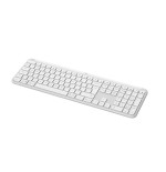 Teclado ingles logitech k950 signature slim teclado rf wireless + bluetooth qwerty ee.uu. blanco
