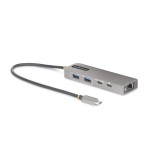 Startech 10g2a1c25epd-usb-hub base para portátil y replicador de puertos alámbrico usb 3.2 gen 2 (3.1 gen 2) type-c gris