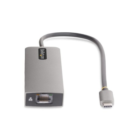 Startech 10g2a1c25epd-usb-hub base para portátil y replicador de puertos alámbrico usb 3.2 gen 2 (3.1 gen 2) type-c gris