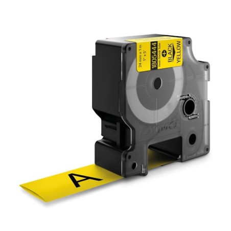 Dymo rhino 24mmx1 5 negro amarillo