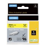 Dymo rhino 24mmx1 5 negro amarillo