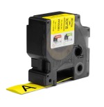 Dymo rhino 24mmx1 5 negro amarillo