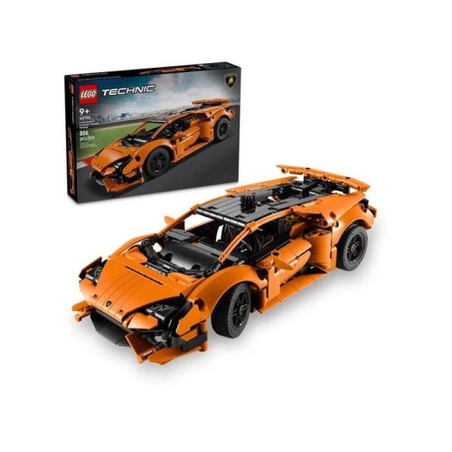 Lego technic pomaranczowe lamborghini huracán tecnica 42196