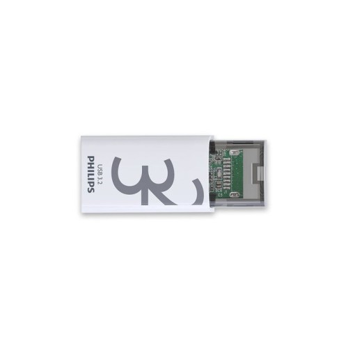 Philips usb 3.2 32gb click series gen 1 usb-c unidad flash usb 128 gb usb tipo a 2.0 plata