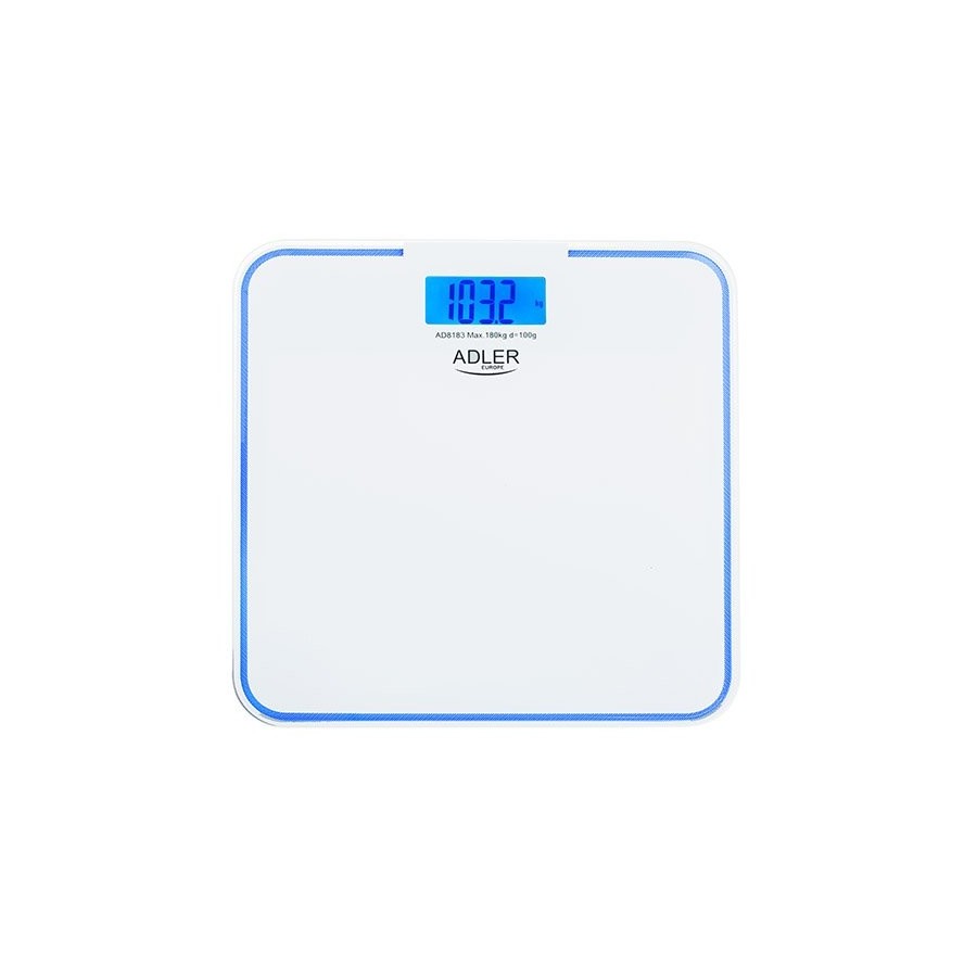 Báscula adler ad 8183  plaza  personal electrónica azul blanco