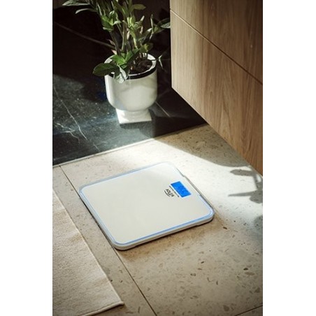 Báscula adler ad 8183  plaza  personal electrónica azul blanco