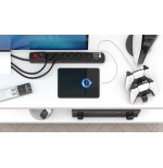 Regleta  acar s6 usb pd 3.0 qc 6 gniazd 1.5m