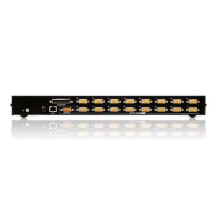 Switch kvm por ip vga ps/2-usb de 16 puertos con acceso compartido desde consolas local/remota