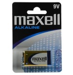Maxell pila alcalina lr09 9v  blister 1 ud.