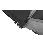Saco de dormir outwell contour cremallera izquierda negro