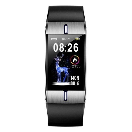 Pulsera smart band maxcom fw34 silver 1.04"
