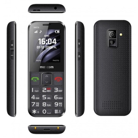Telefono movil maxcom comfort mm730 negro 2.2" 2mpx