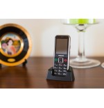 Telefono movil maxcom comfort mm730 negro 2.2" 2mpx