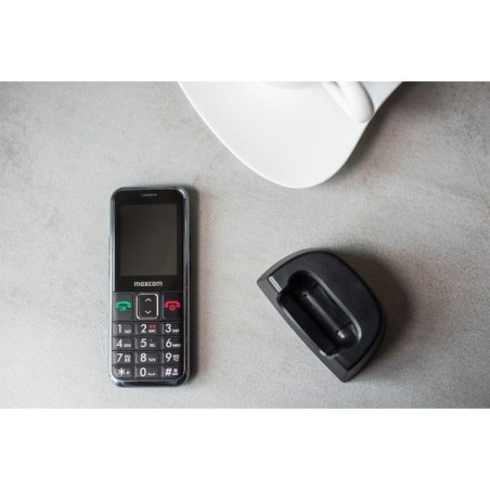 Telefono movil maxcom comfort mm730 negro 2.2" 2mpx