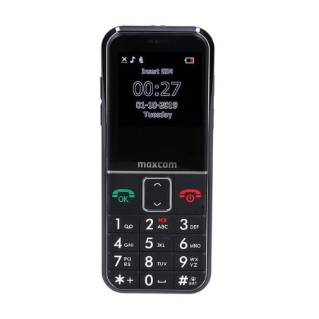 Telefono movil maxcom comfort mm730 negro 2.2" 2mpx