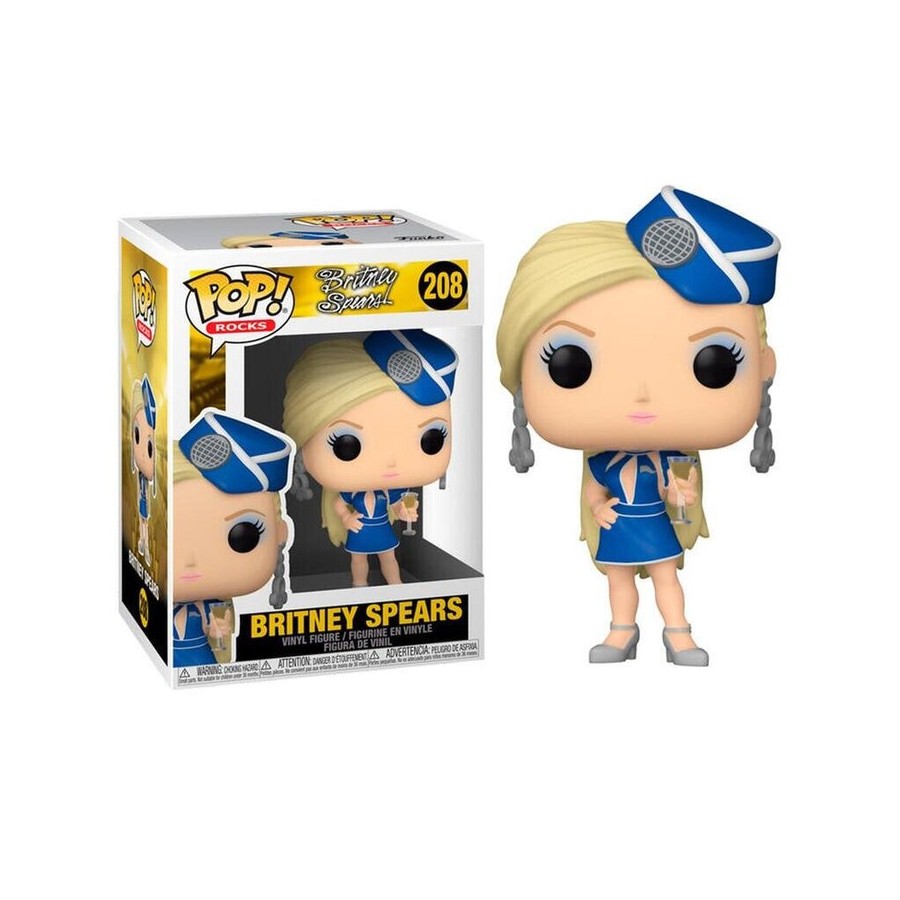 Funko pop estrellas de la musica britney spears stewardess 52033