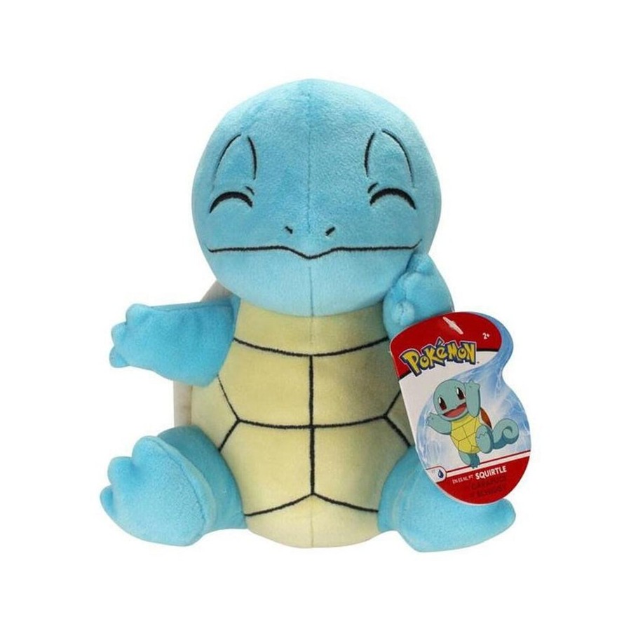 Peluche jazwares pokemon squirtle 20 cm