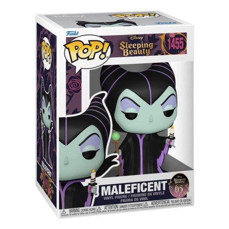 Funko pop disney 65 aniversario la bella durmiente malefica con vela 78182