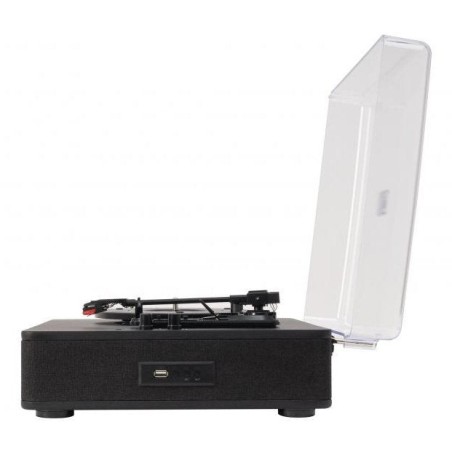 Tocadiscos hi fi fonestar vinyl 25amp con reproductor grabador usb