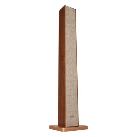 Altavoz torre aiwa tsbt-270 madera bluetooth 5.0 tws salida 50w rms puerto usb y jack 3.5mm