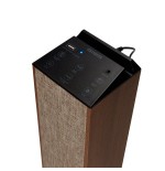 Altavoz torre aiwa tsbt-270 madera bluetooth 5.0 tws salida 50w rms puerto usb y jack 3.5mm