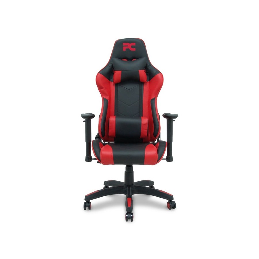 Silla gaming atalaya similpiel negro y rojo