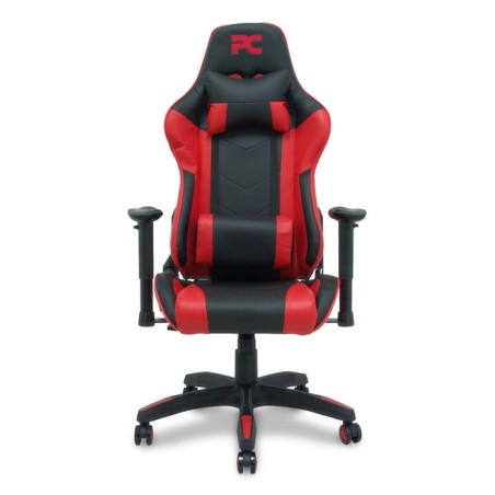 Silla gaming atalaya similpiel negro y rojo