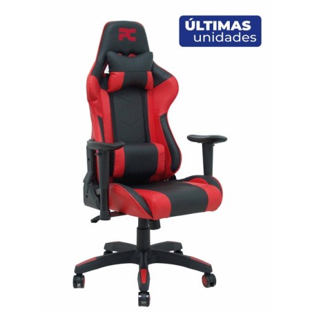 Silla gaming atalaya similpiel negro y rojo