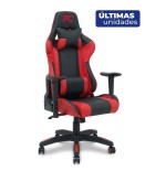 Silla gaming atalaya similpiel negro y rojo