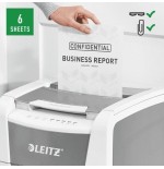 Leitz iq 150 autofeed p5 destructora automatica para oficina - tritura 150 hojas automaticamente - micro corte din p5 -