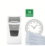 Leitz iq 150 autofeed p5 destructora automatica para oficina - tritura 150 hojas automaticamente - micro corte din p5 -