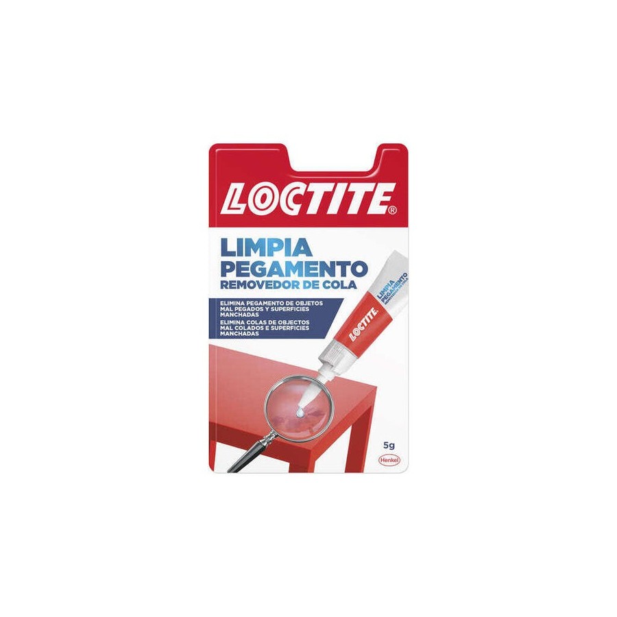 Loctite super glue-3 limpia pegamento 5gr - elimina restos de etiquetas adhesivas, restos de pegamento en objetos mal