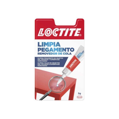 Loctite super glue-3 limpia pegamento 5gr - elimina restos de etiquetas adhesivas, restos de pegamento en objetos mal