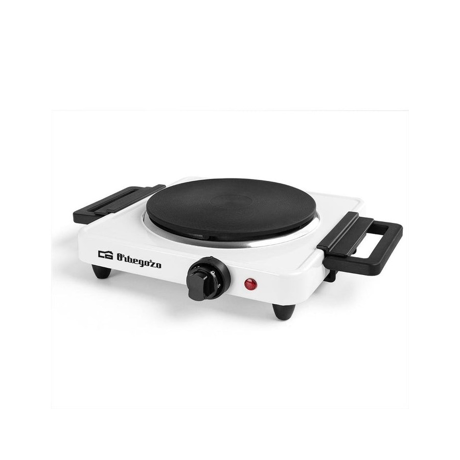 Orbegozo pe 2715 placa electrica plegable - potente y segura para cocinar con comodidad en cualquier lugar - asas