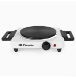 Orbegozo pe 2715 placa electrica plegable - potente y segura para cocinar con comodidad en cualquier lugar - asas